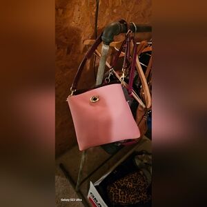 Elegant Pink Handbag COACH